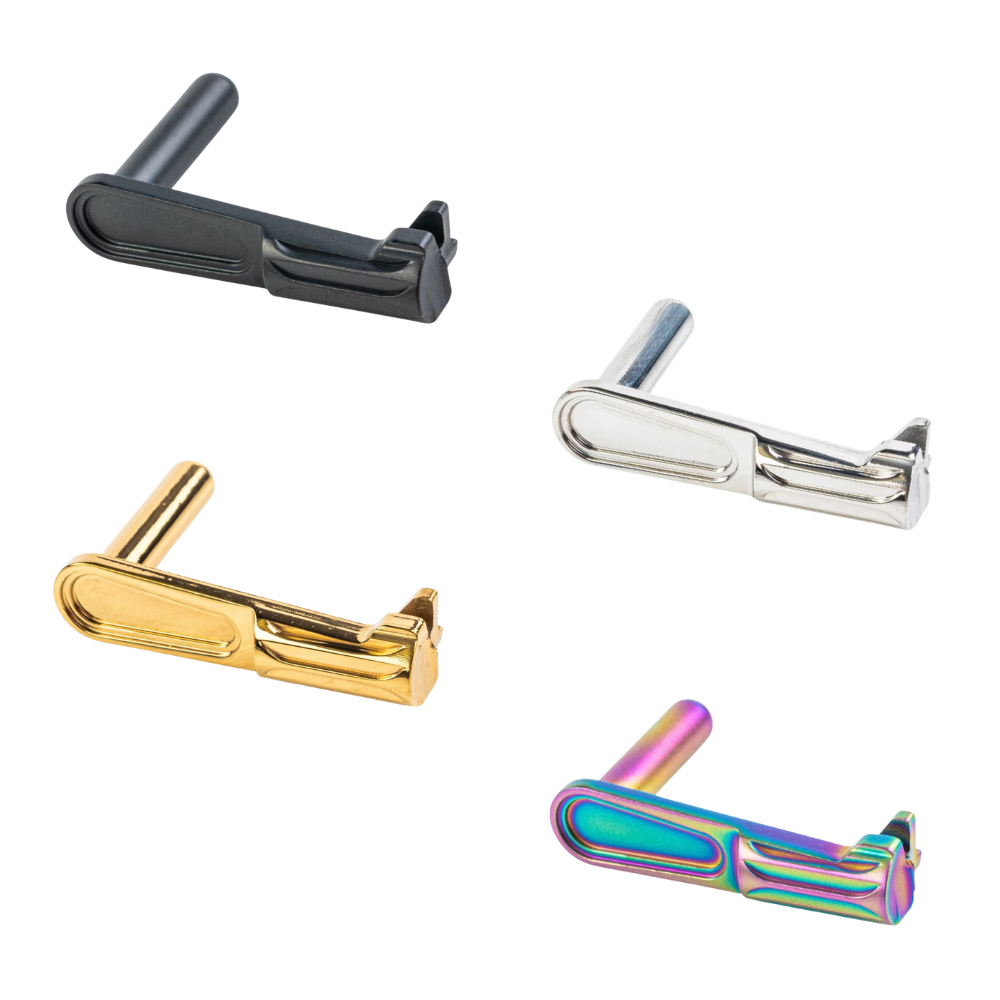 5KU Stainless Steel Slide Stop Type.8 for Hi-Capa airsoft Slide Catches UK