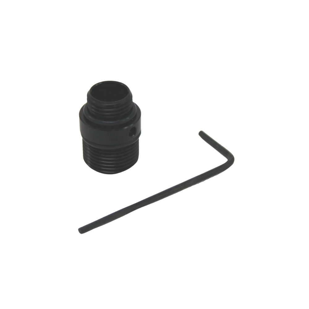 Acetech 11mm-14mm Thread Adapter - Black Outer Barrels from Acetech - Shop now at Hi-Capa Hub Ltd