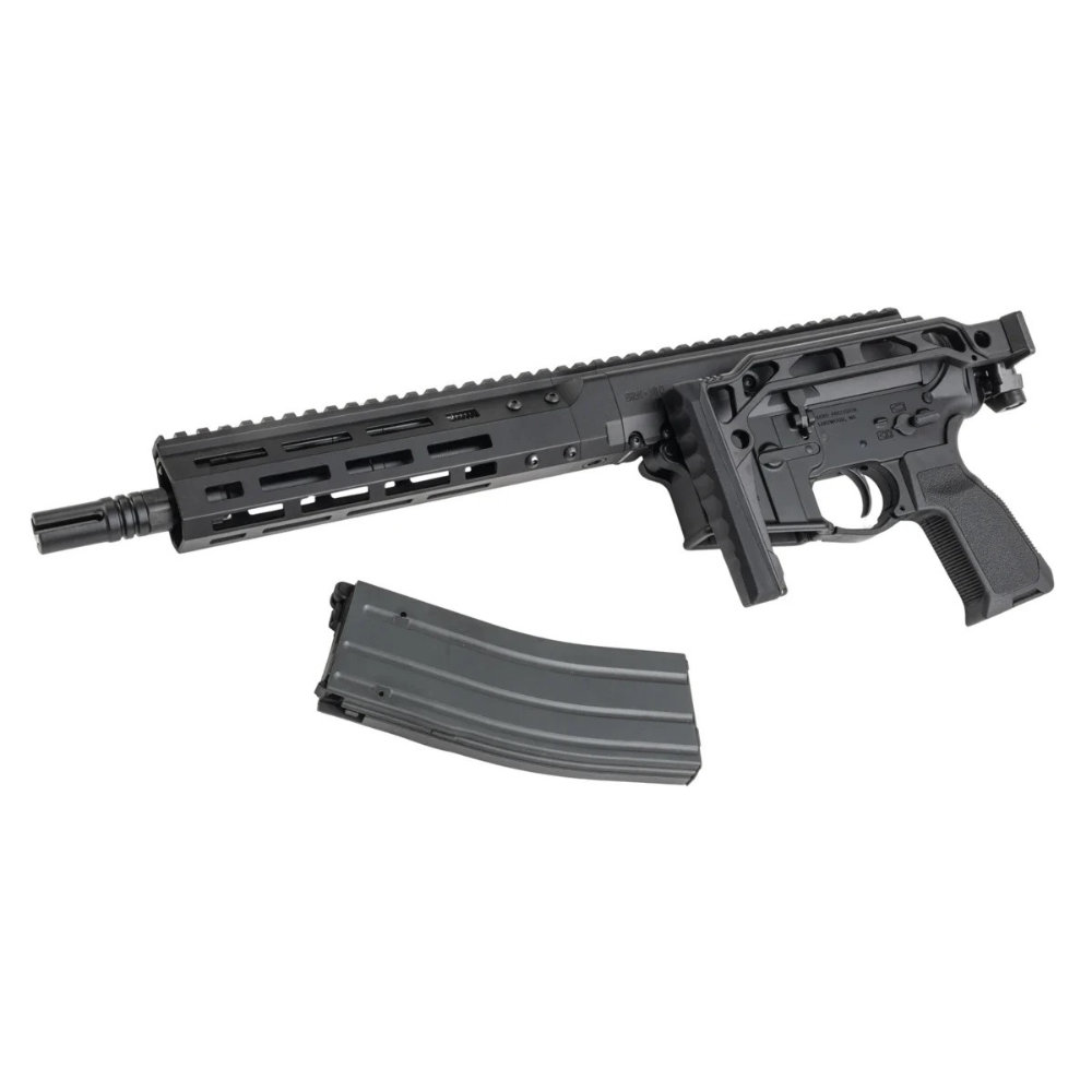 Double Eagle DWS-180 MWS GBB rifle with folding stock
