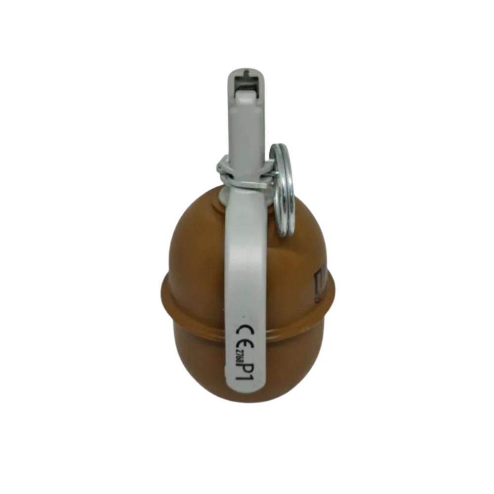 PIRO-5G pyrotechnic airsoft grenade side profile view