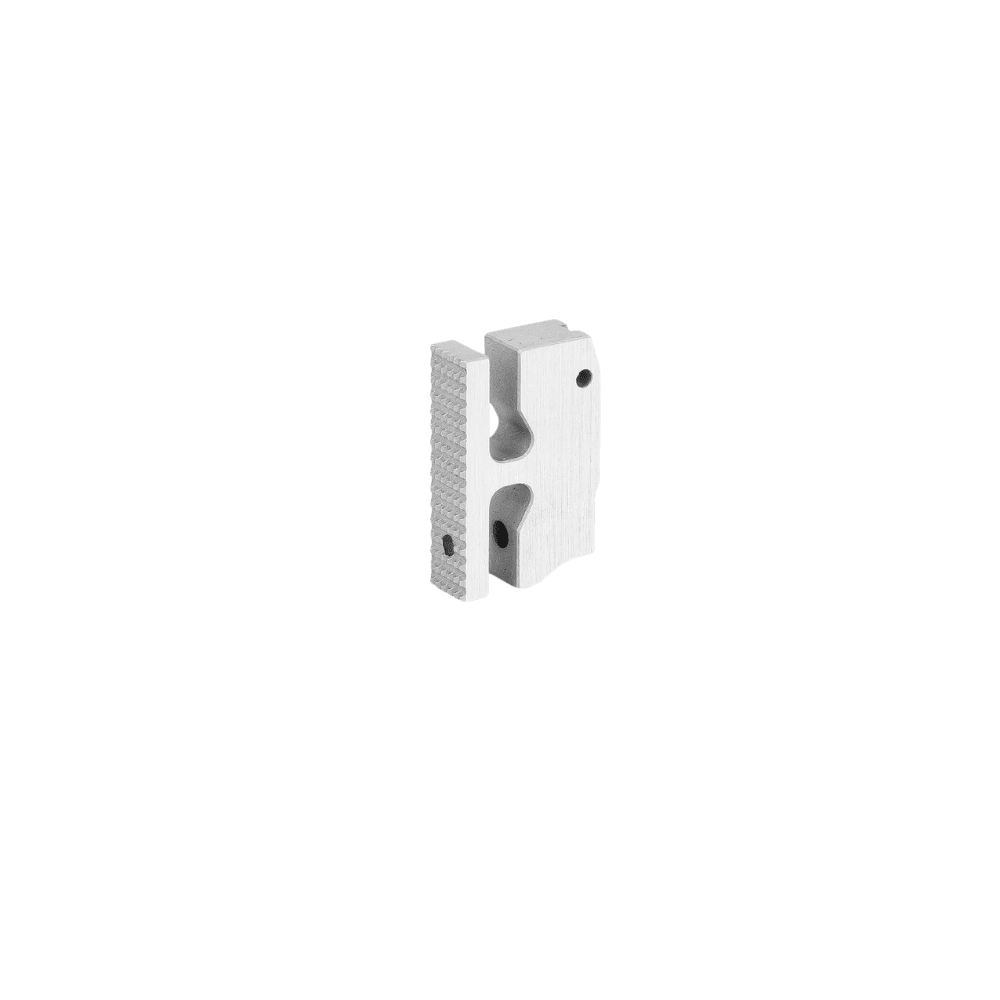 Airsoft Masterpiece Aluminium Straight Trigger – Type 15 - Silver airsoft UK