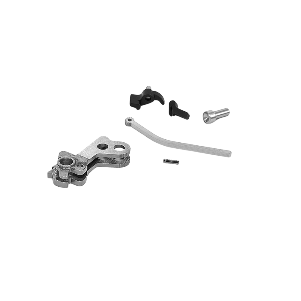 Airsoft Masterpiece CNC Steel Hammer & Sear Set for Marui Hi-CAPA - Koenig - Silver Hammer Assembly from Airsoft Masterpiece - Shop now at Hi-Capa Hub Ltd