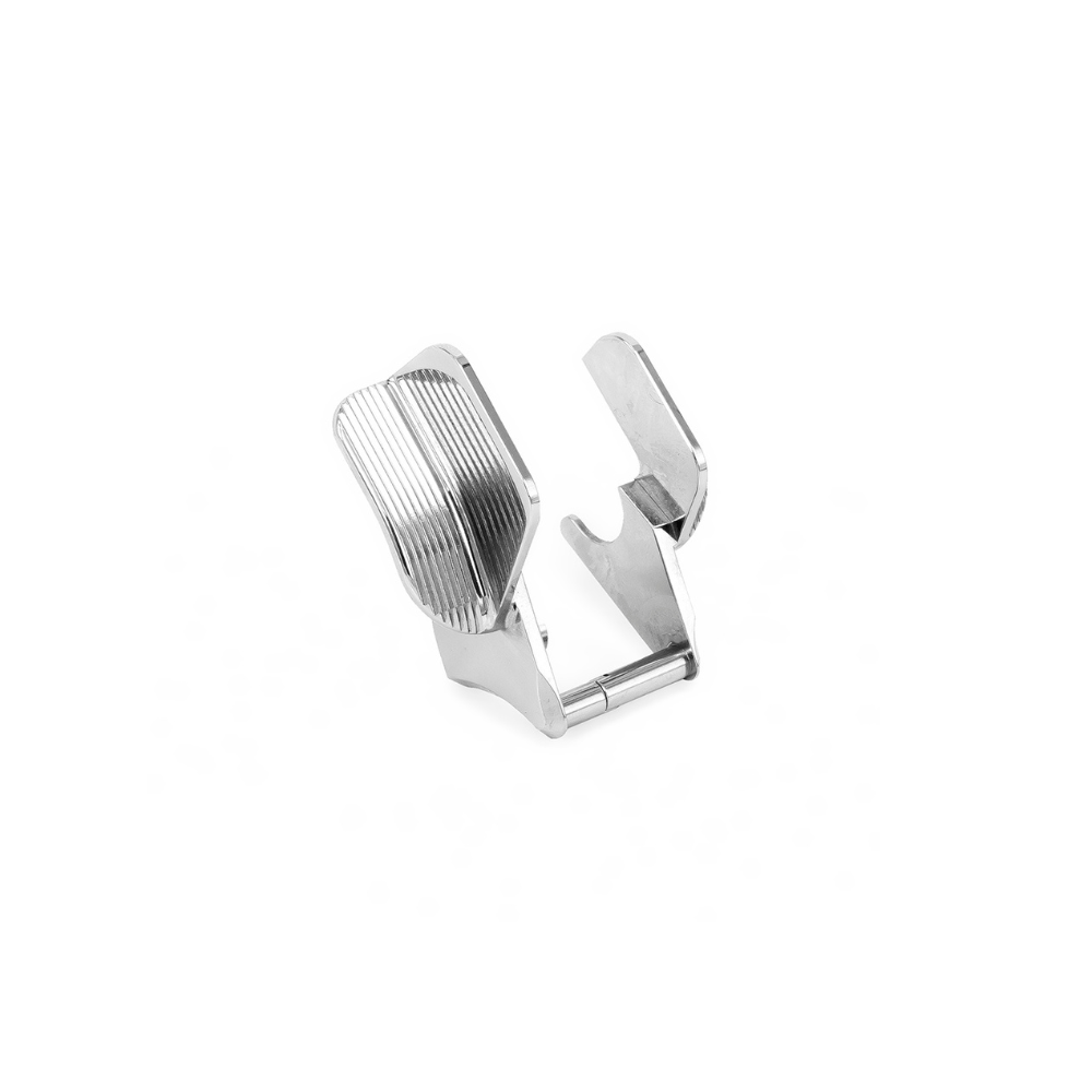 Airsoft Masterpiece Steel Thumb Safeties – LIMCAT Shield - Silver - Hi - Capa Hub Ltd
