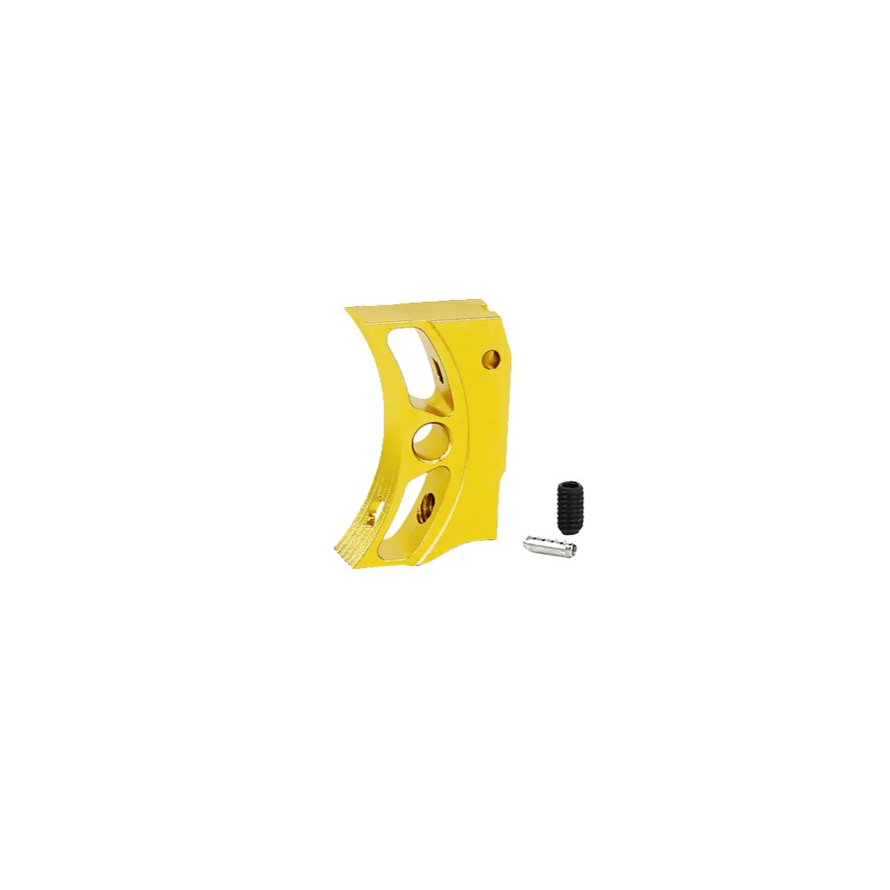 EDGE Aluminium 'S2' Trigger - Gold Triggers from EDGE - Shop now at Hi-Capa Hub Ltd