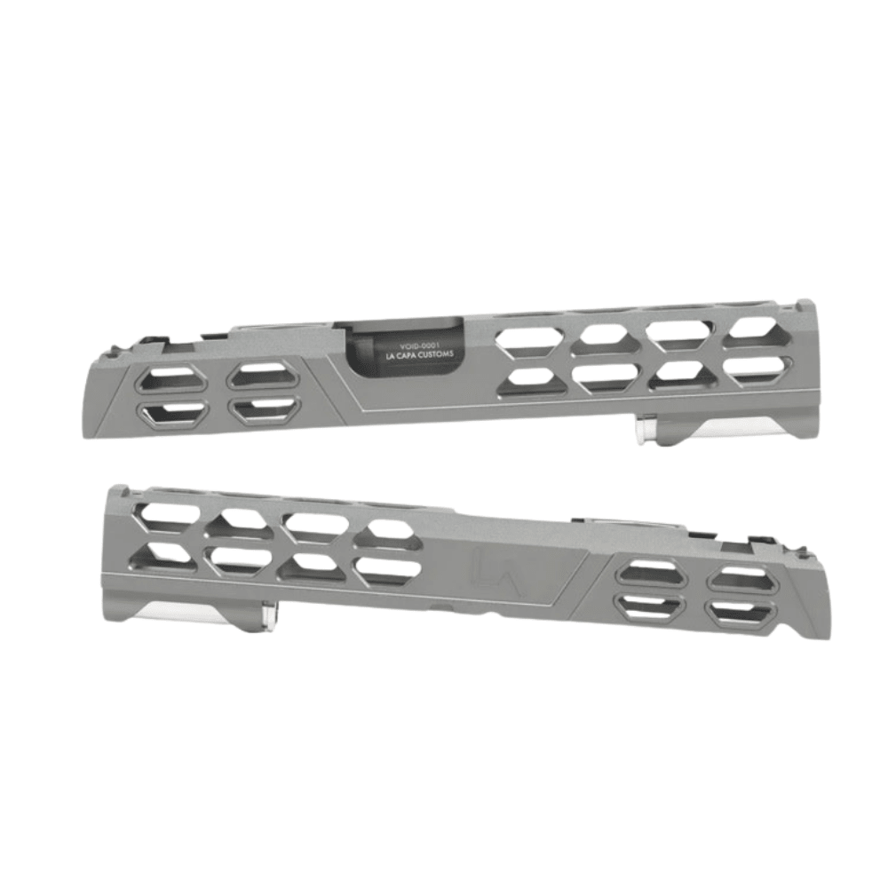 LA Capa Customs 5.1 'VOID' SLIDE - Grey airsoft Slides UK