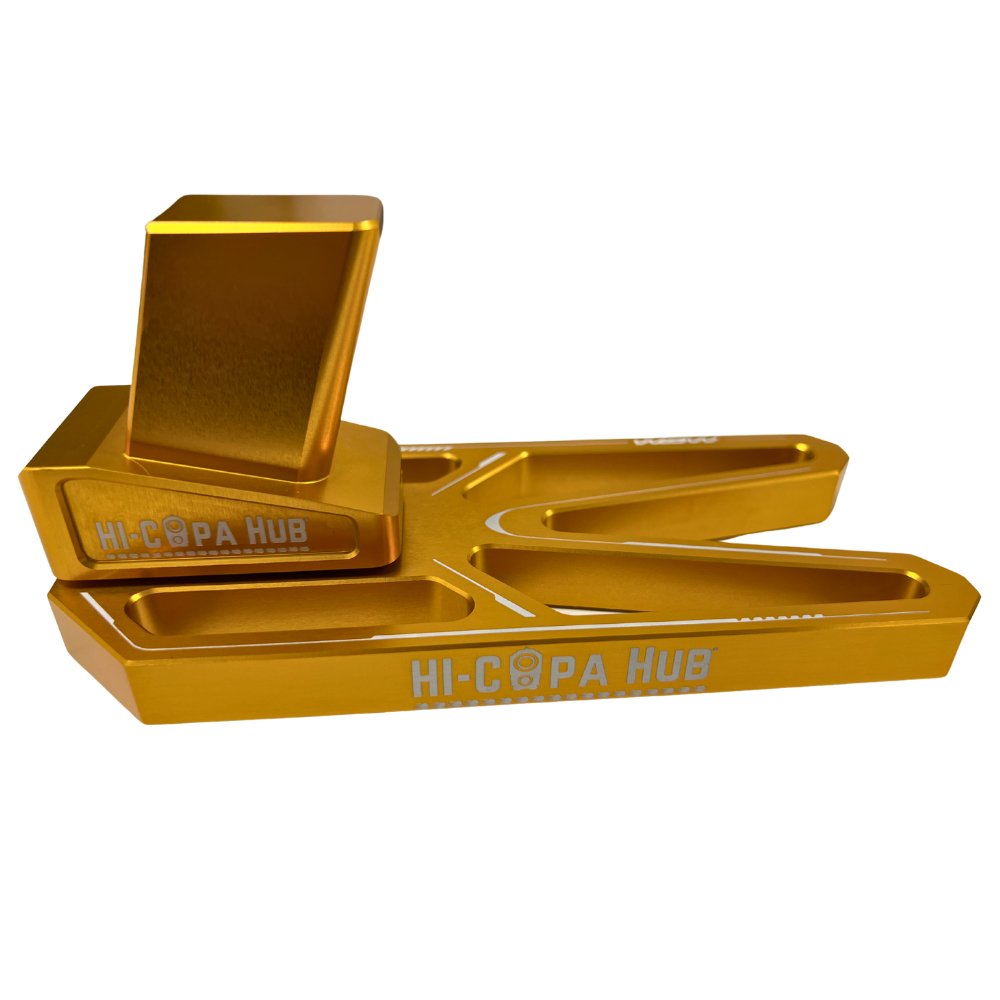 MGM - Aluminium Hi-Capa Stand from Monk Customs - Shop now at Hi-Capa Hub Ltd