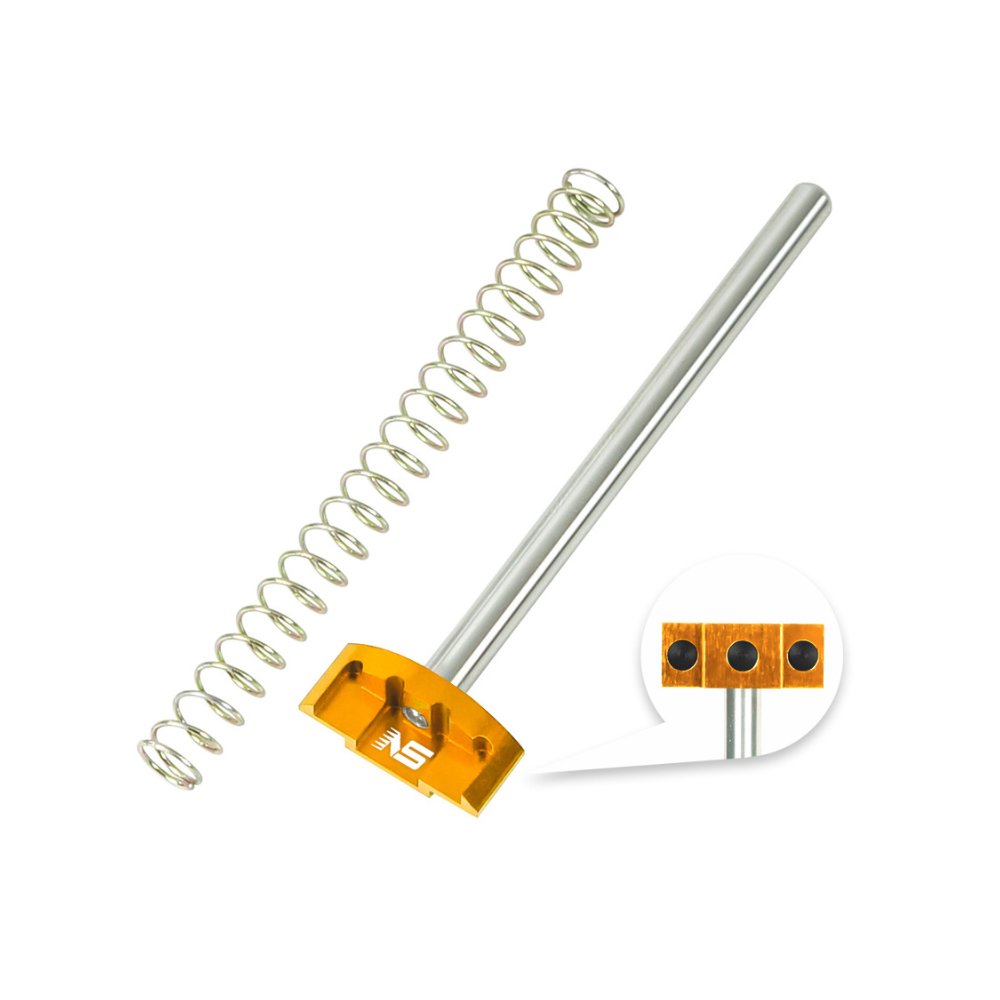 NexxSpeed CNC Aluminium/Steel Guide Rod & 120% Recoil Spring - AAP-01/C AAP Hop Units from NexxSpeed - Shop now at Hi-Capa Hub Ltd
