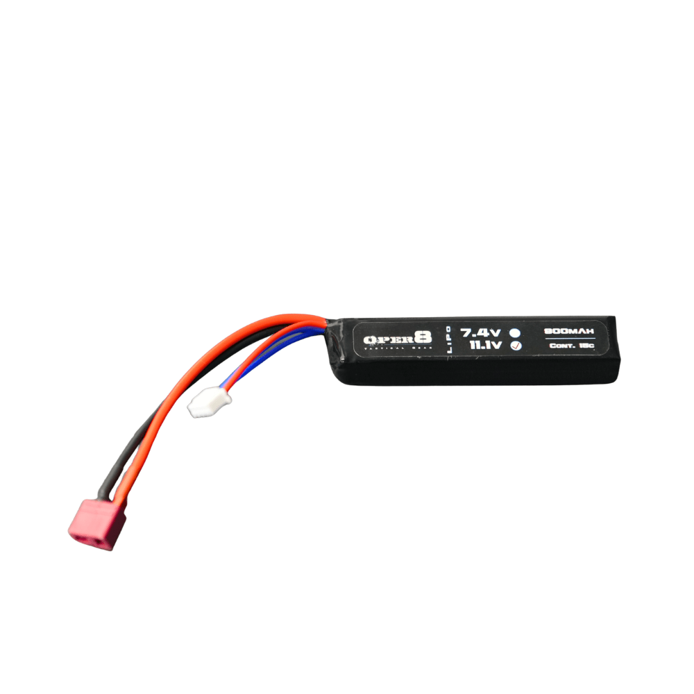 Oper8 11.1v 900MAH Mini Lipo – Deans airsoft UK