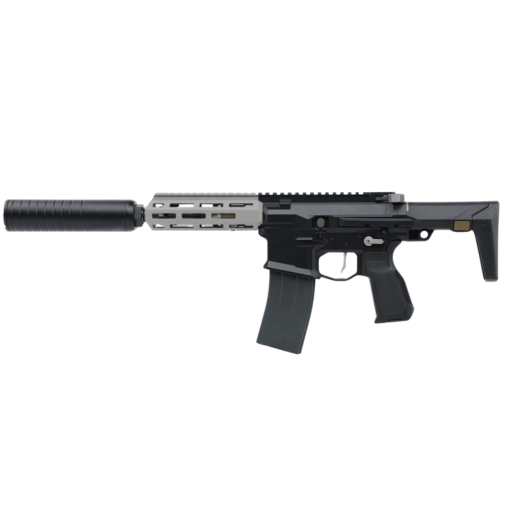 Salvo Precision 7.0 Honey Badger SBR w/ PDW Stock - MWS STEEL BOLT airsoft UK