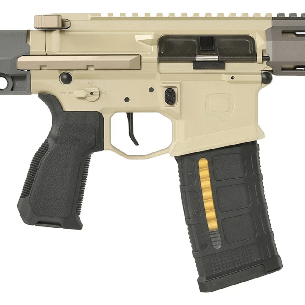 Salvo Precision 7.0 Honey Badger SD w/ PDW Stock - Champagne/Grey MWS STEEL BOLT airsoft UK