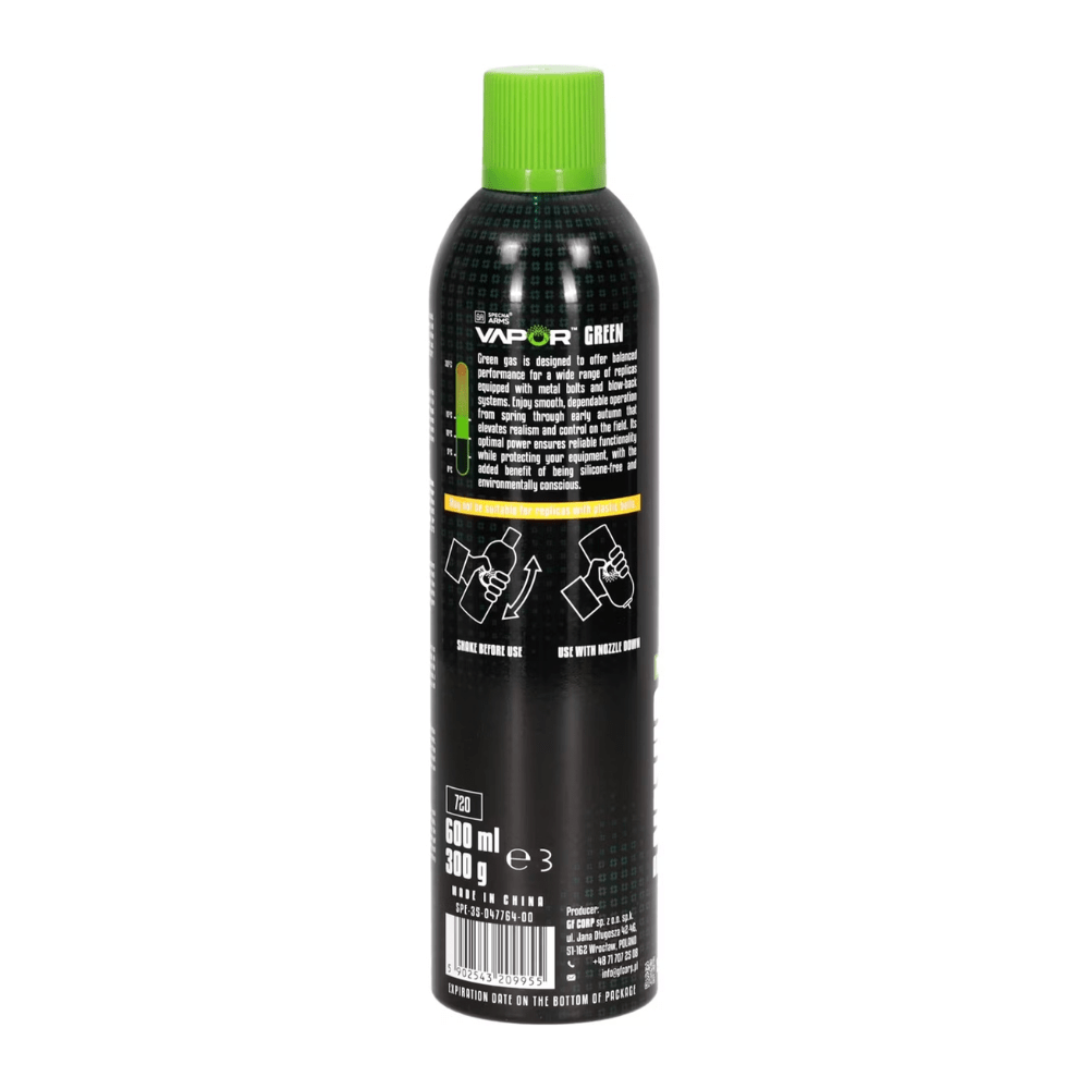 Specna Arms VAPOR Green Gas for airsoft airsoft UK