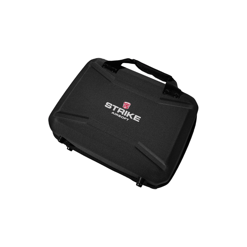 Strike Pistol Semi-Hard EVA case with wave foam - Black airsoft UK