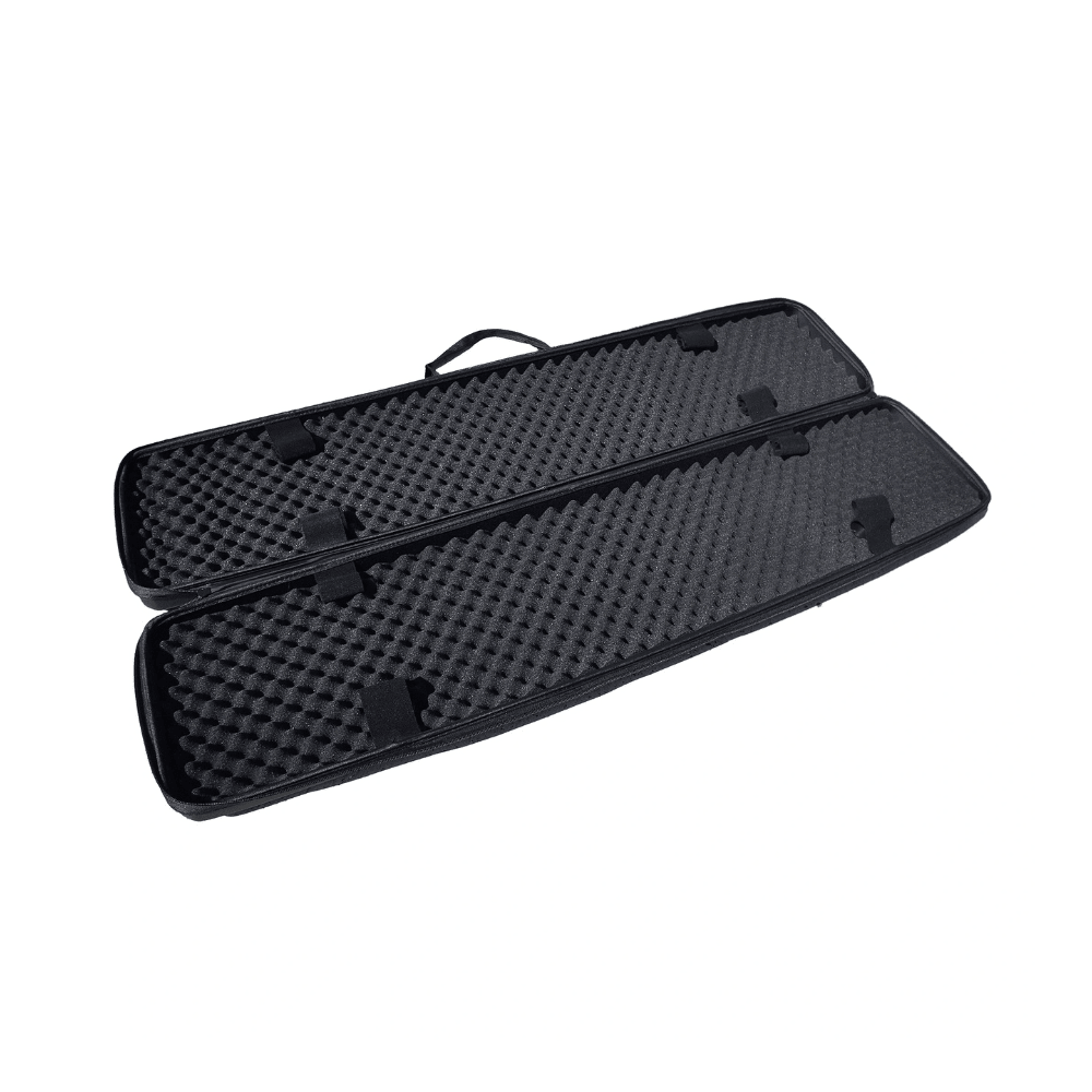 Strike XL Semi-Hard EVA case with wave foam - Black airsoft UK
