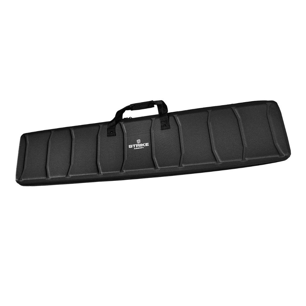 Strike XL Semi-Hard EVA case with wave foam - Black airsoft UK