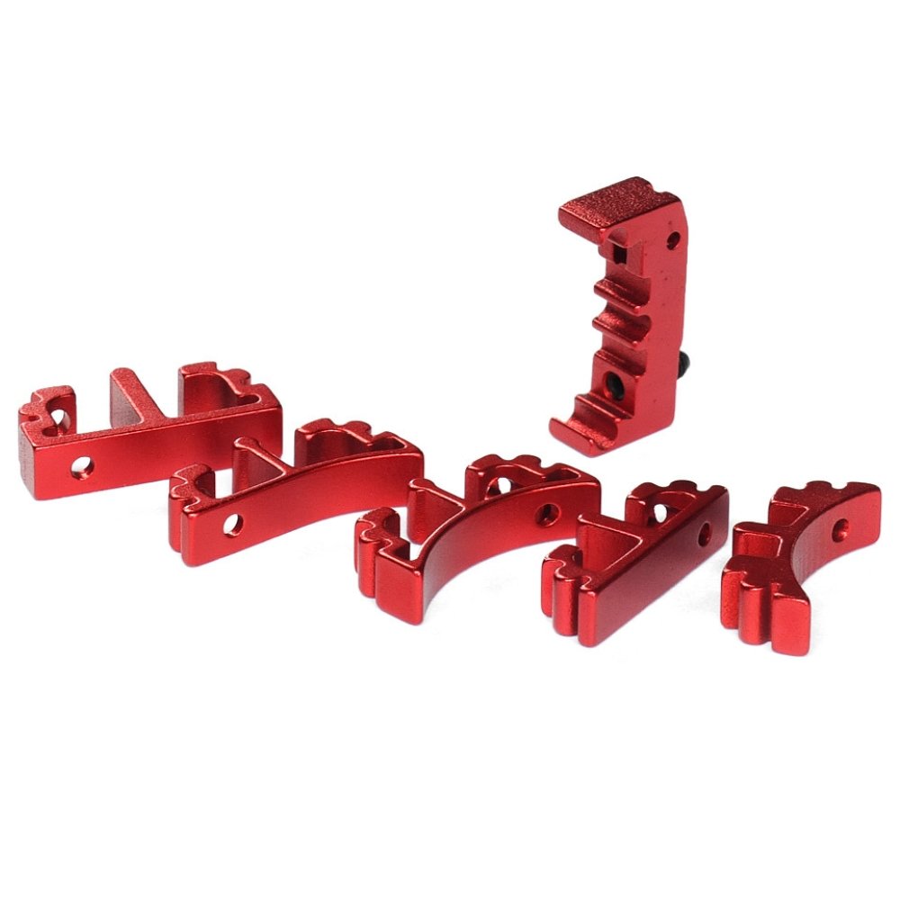 Airsoft Masterpiece Aluminium SV Puzzle Trigger - Front - Enoz Triggers from Airsoft Masterpiece - Shop now at Hi-Capa Hub Ltd