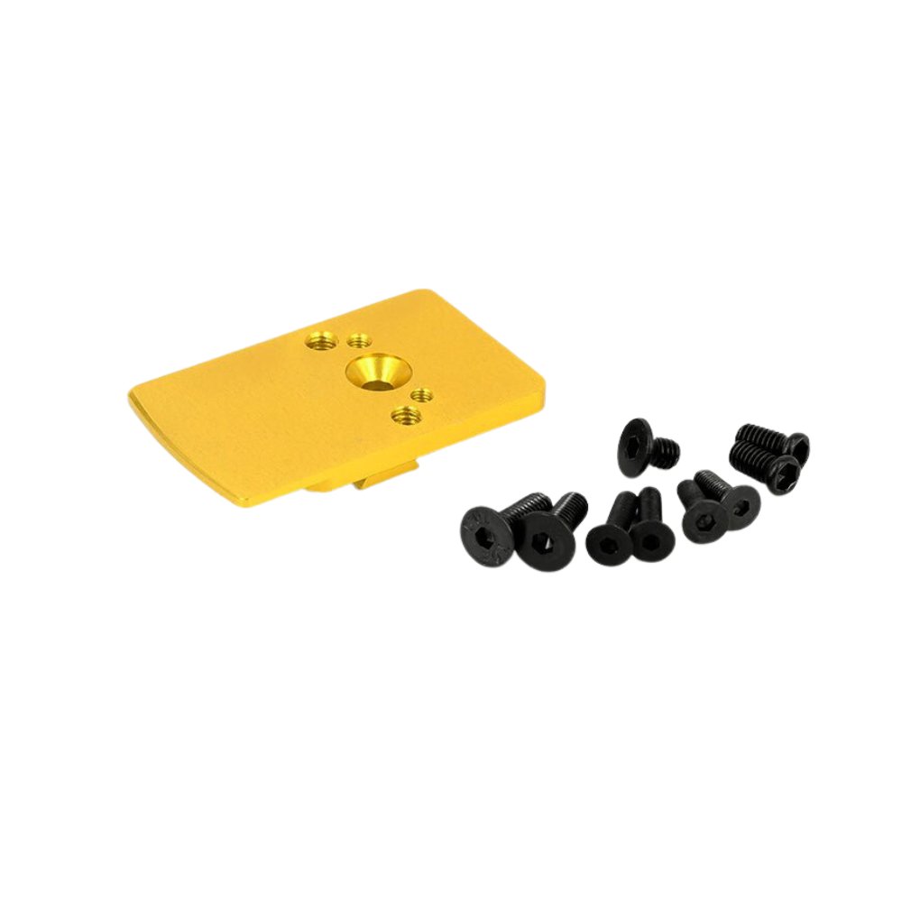 Airsoft Masterpiece Hi-Capa Rear Sight Mount (5.1)- Gold - Hi-Capa Hub Ltd