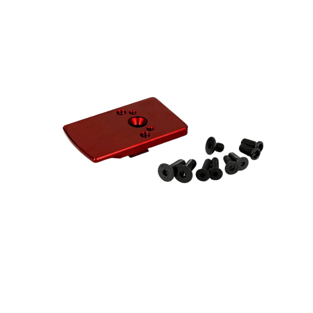 Airsoft Masterpiece Hi-Capa Rear Sight Mount (5.1)- Red - Hi-Capa Hub Ltd
