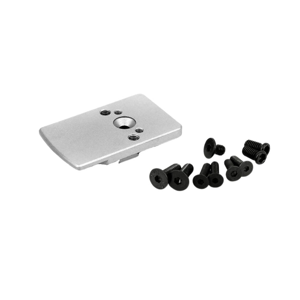 Airsoft Masterpiece Hi-Capa Rear Sight Mount (5.1)- Silver - Hi-Capa Hub Ltd