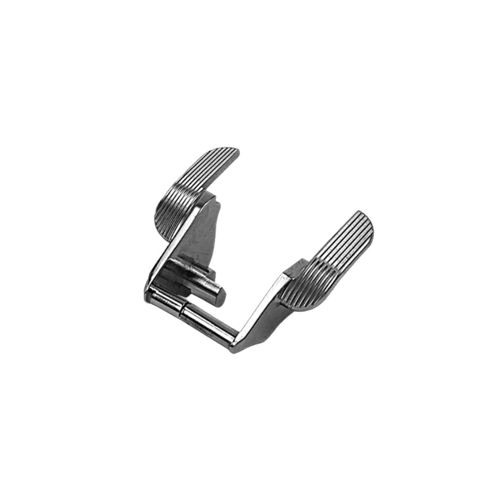 Airsoft Masterpiece SV Steel Thumb Safety - Silver Grips & Grip Accessories from Airsoft Masterpiece - Shop now at Hi-Capa Hub Ltd