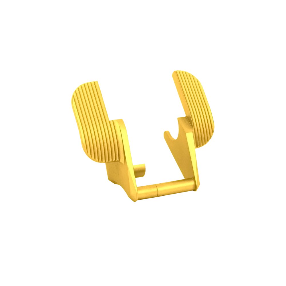 Airsoft Masterpiece SV Wide Steel Thumb Safety - Gold Grips & Grip Accessories from Airsoft Masterpiece - Shop now at Hi-Capa Hub Ltd