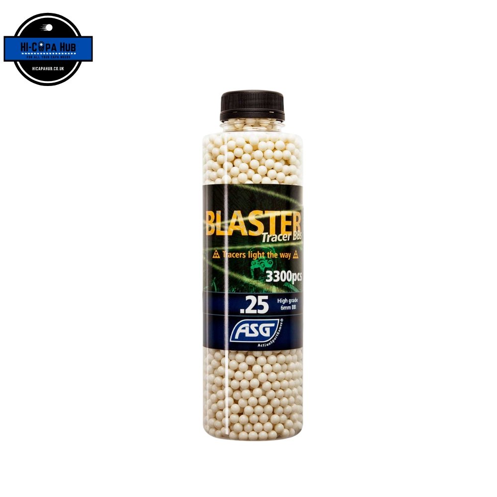 ASG Blaster 0.25g Tracer BB - 3300 - Green from ASG - Shop now at Hi-Capa Hub Ltd