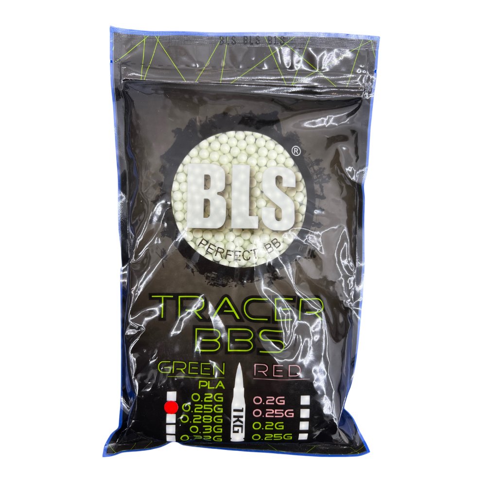 BLS Tracer BBs - 0.25g - 1kg - Green from BLS - Shop now at Hi-Capa Hub Ltd