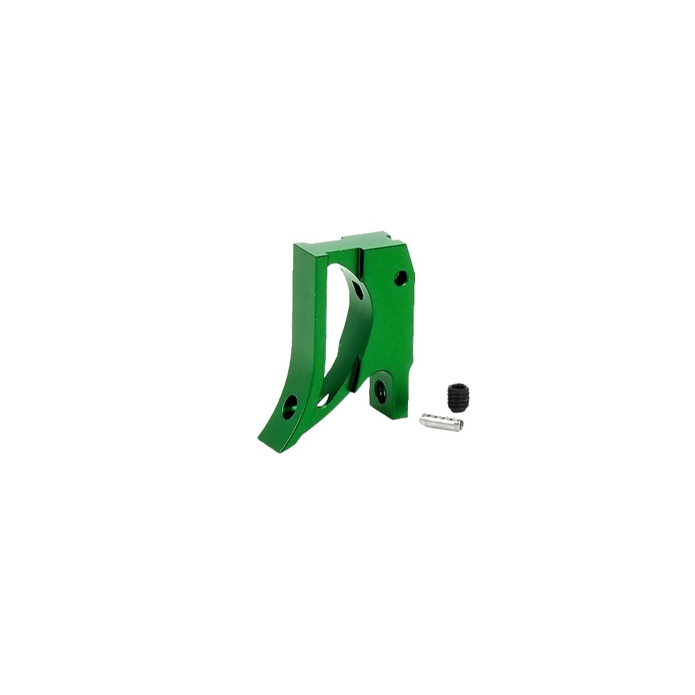 EDGE Aluminium 'T2' Trigger - Green Triggers from EDGE - Shop now at Hi-Capa Hub Ltd