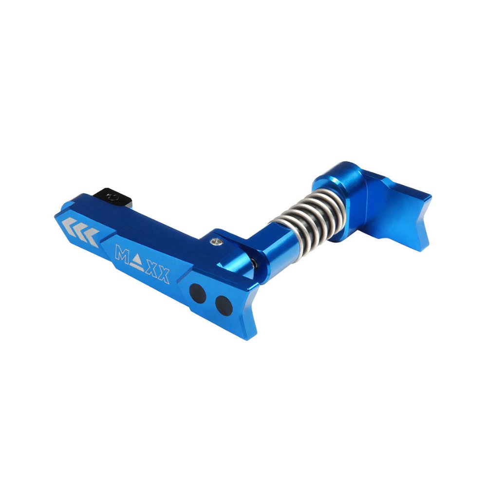 Maxx CNC Advanced Mag Release - Blue (Style A) from Maxx - Shop now at Hi-Capa Hub Ltd