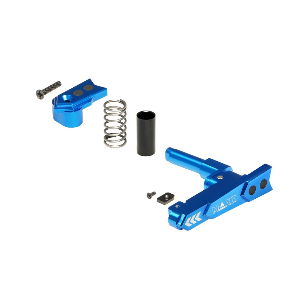 Maxx CNC Advanced Mag Release - Blue (Style A) from Maxx - Shop now at Hi-Capa Hub Ltd