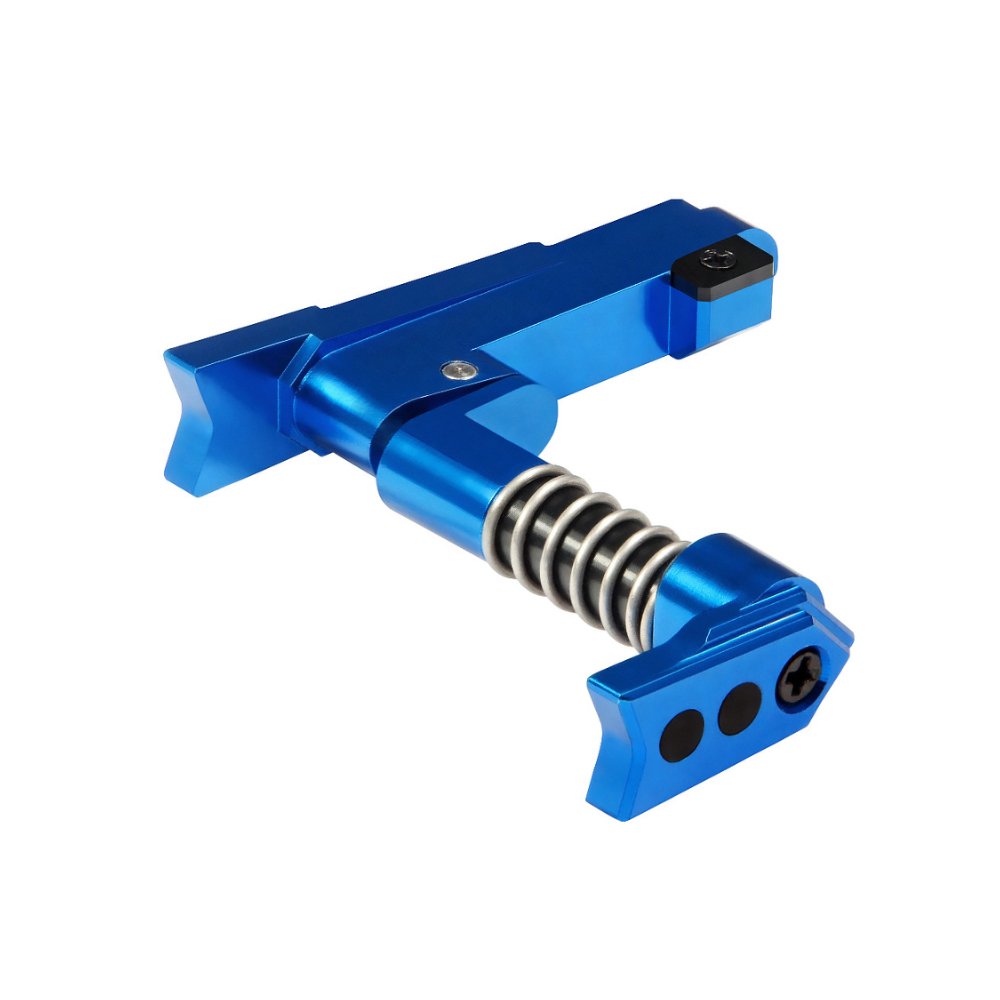 Maxx CNC Advanced Mag Release - Blue (Style A) from Maxx - Shop now at Hi-Capa Hub Ltd