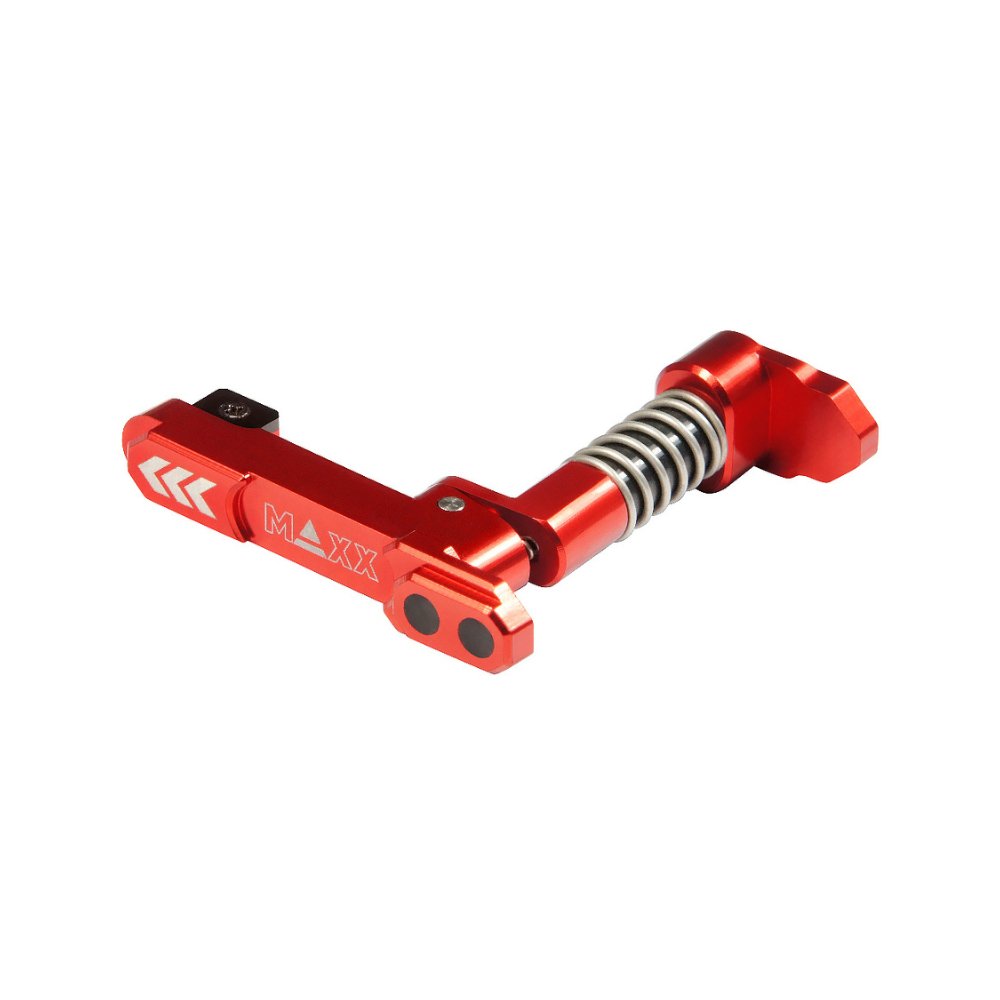 Maxx CNC Advanced Mag Release - Red (Style B) from Maxx - Shop now at Hi-Capa Hub Ltd