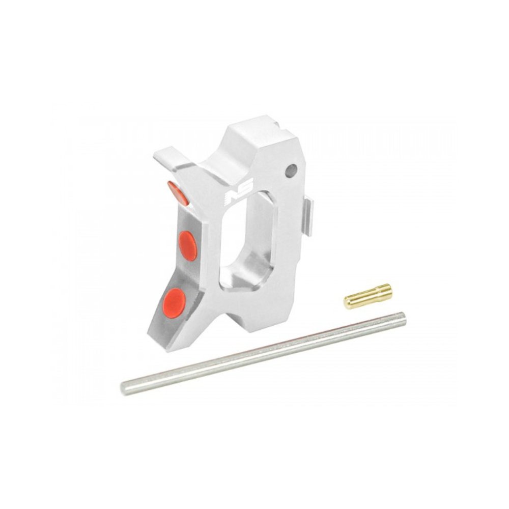 NexxSpeed CNC Speed Trigger - Style A - Silver Triggers from NexxSpeed - Shop now at Hi-Capa Hub Ltd