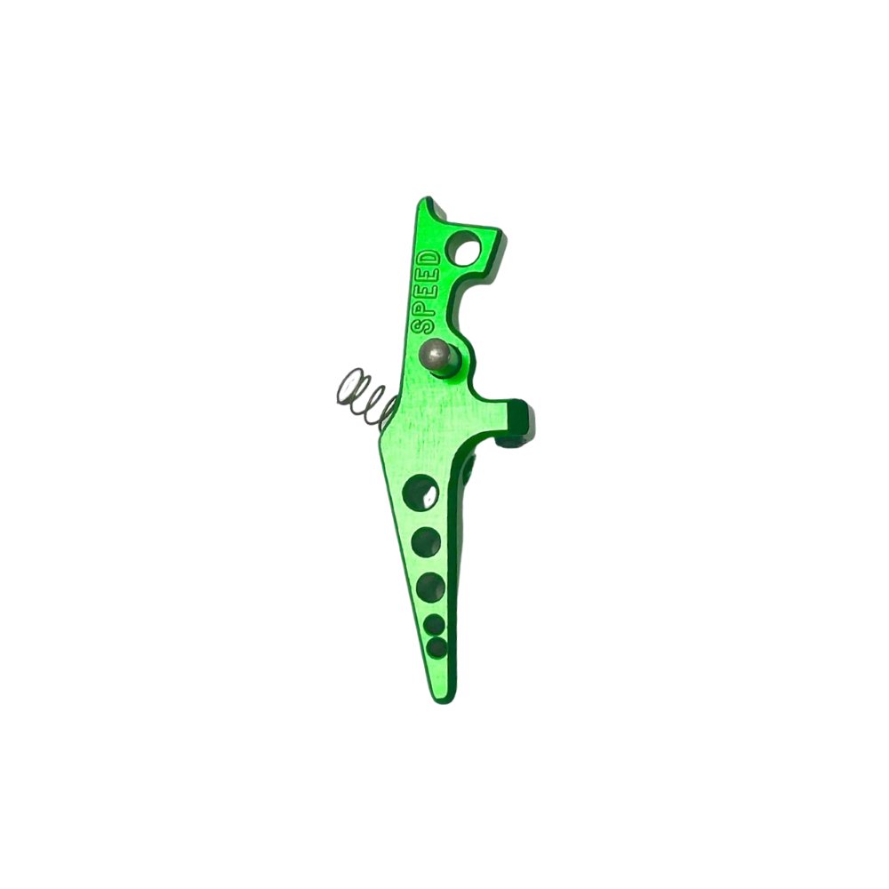 SPEED Airsoft HPA Tunable BLADE Trigger - Green from SPEED Airsoft - Shop now at Hi-Capa Hub Ltd