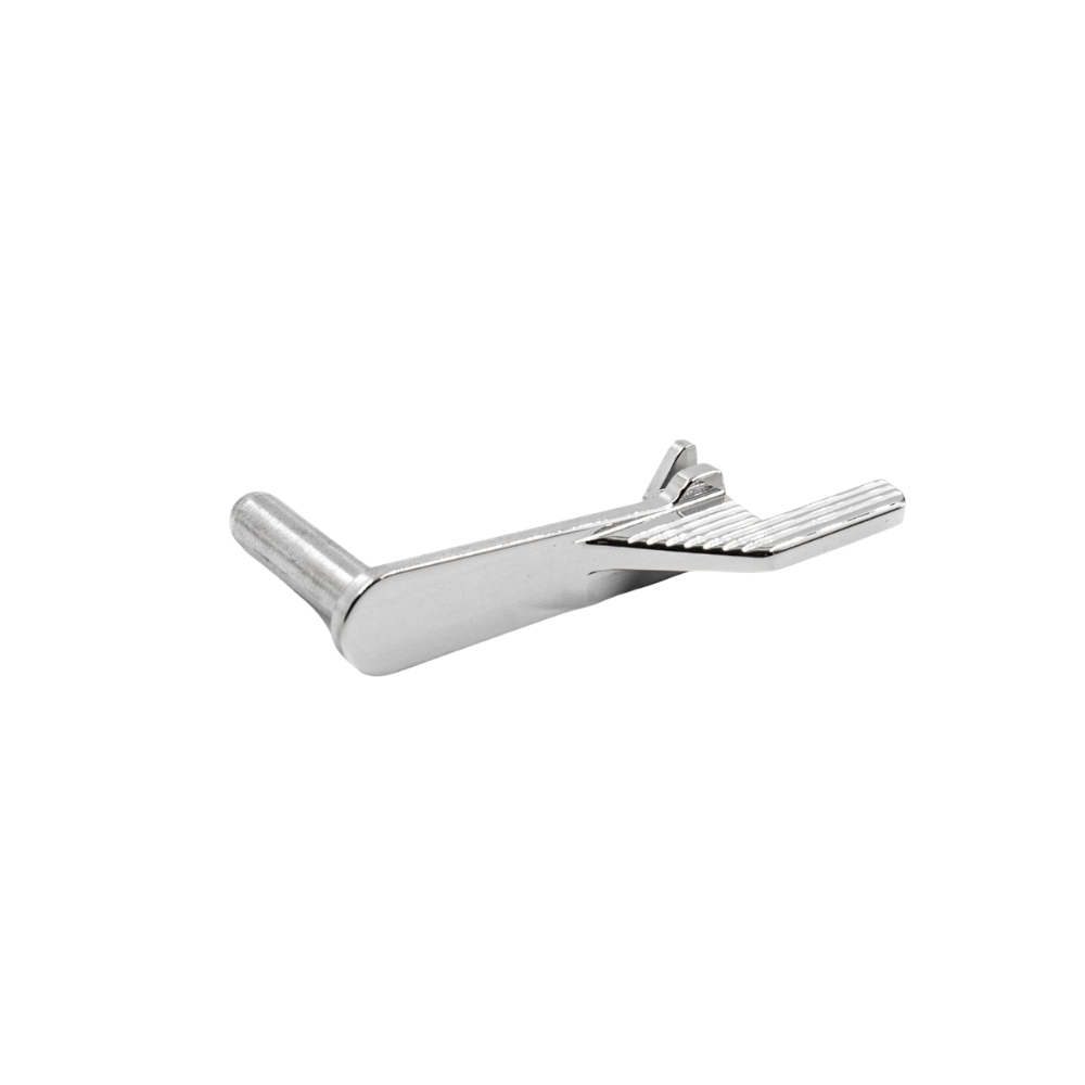 5KU Stainless Steel Extended Slide Stop Type.2 for Hi-Capa - Silver