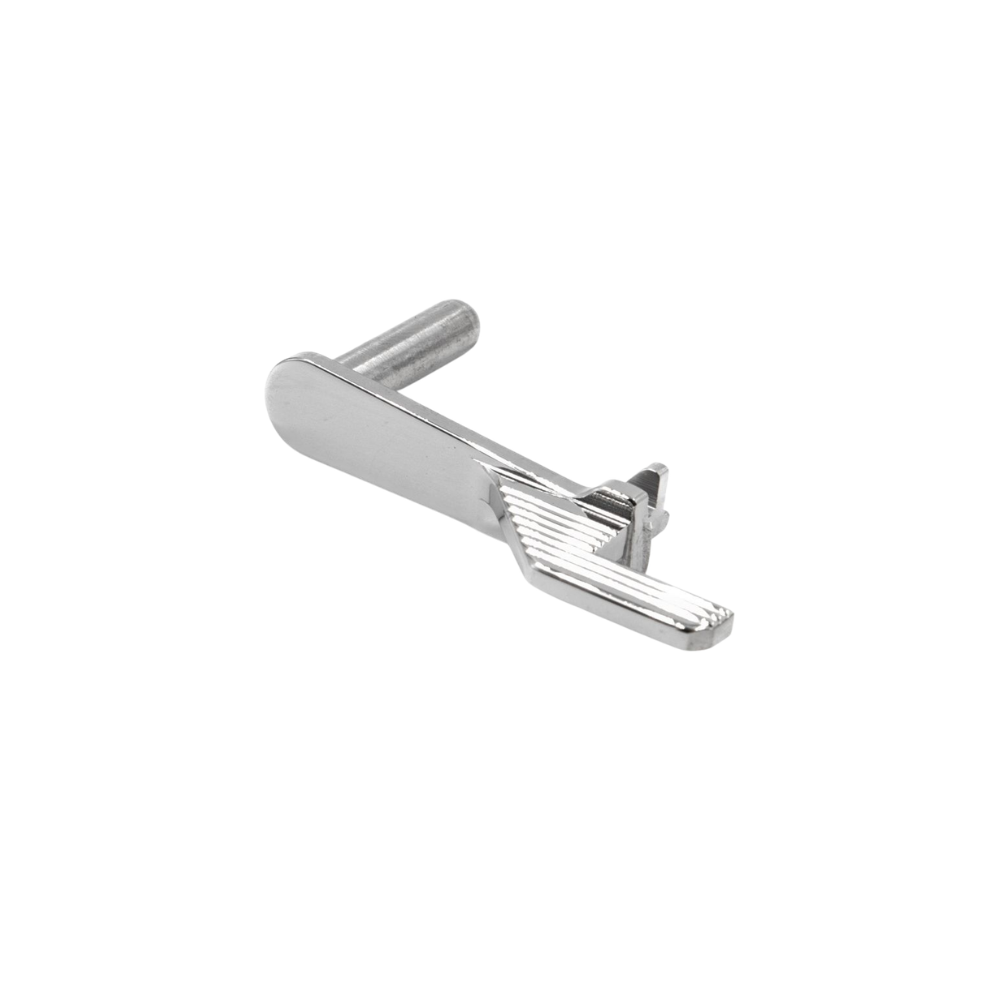 5KU Stainless Steel Extended Slide Stop Type.2 for Hi-Capa - Silver