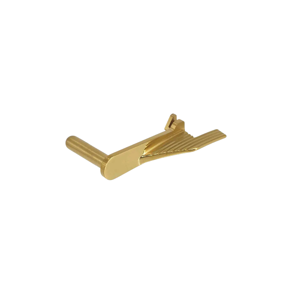 5KU Stainless Steel Extended Slide Stop Type.1 for Hi-Capa - Gold