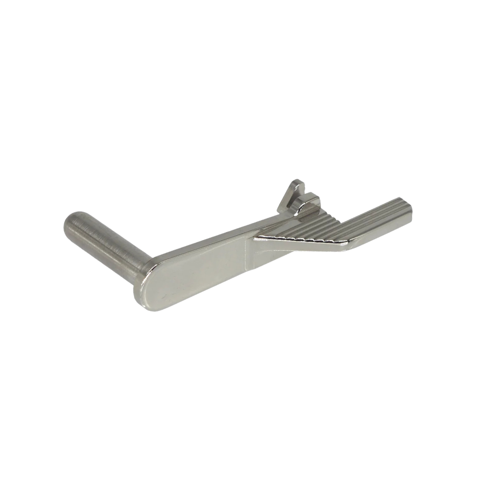 5KU Stainless Steel Extended Slide Stop Type.2 for Hi-Capa - Silver