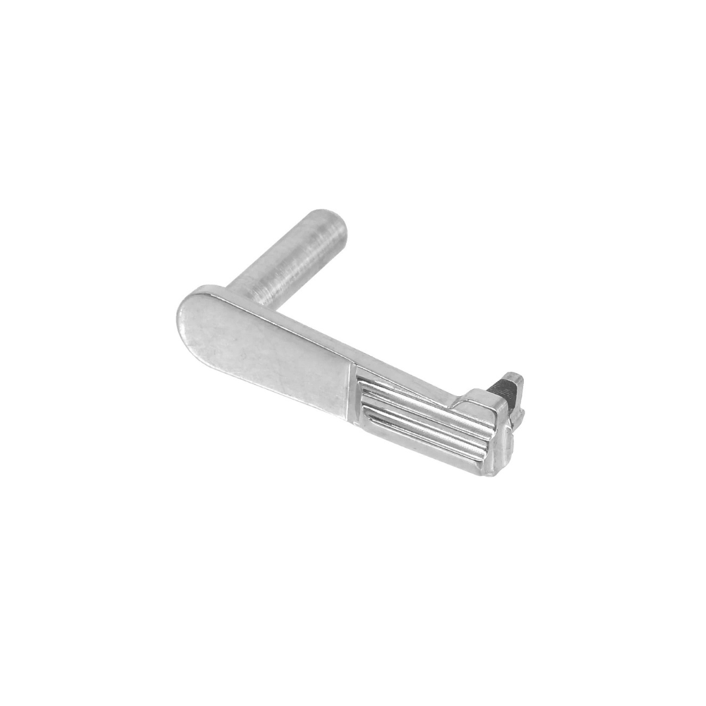 5KU Stainless Steel Slide Stop Type.1 for Hi-Capa - Silver