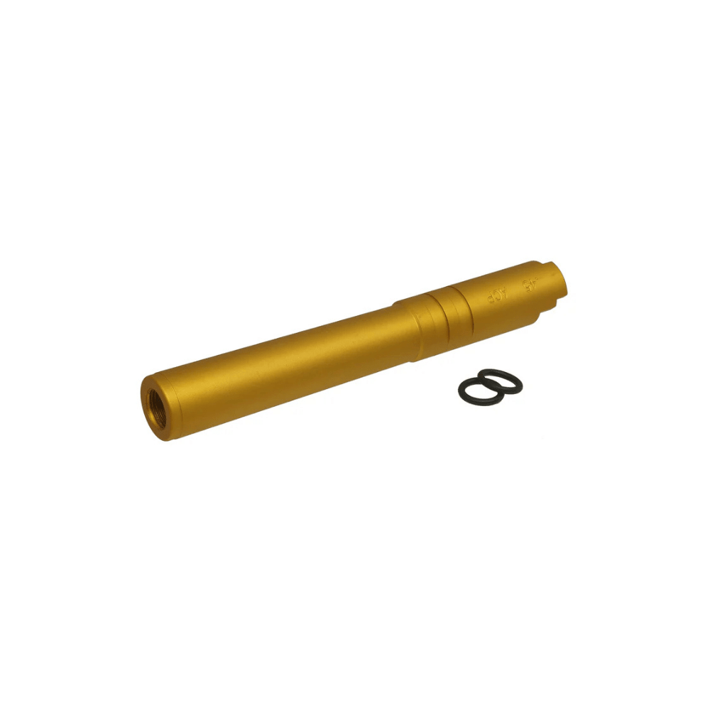 5KU Aluminium 5.1 Outer Barrel - Gold airsoft Outer Barrels UK