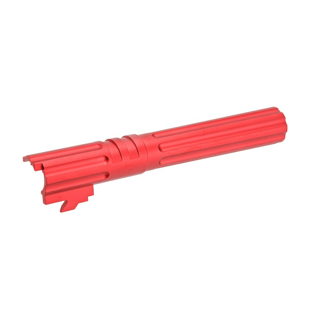 5KU Aluminium Threaded Outer Barrel - Type 1 - 5.1 - Red airsoft UK