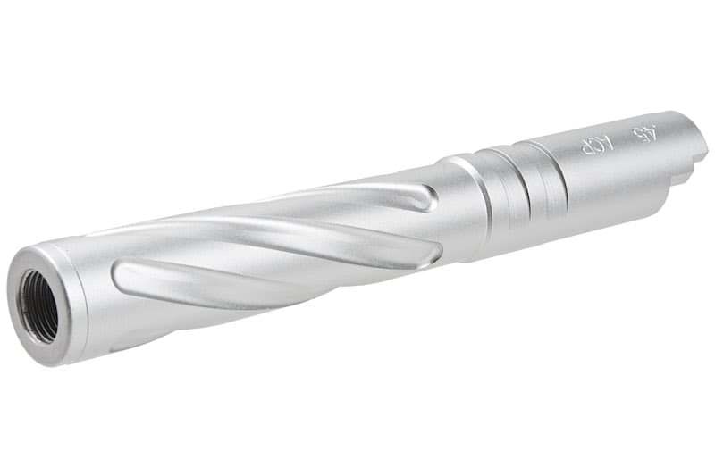 5KU Tokyo Marui Hi Capa 5.1 Tornado Outer Barrel - Silver - Hi - Capa Hub Ltd
