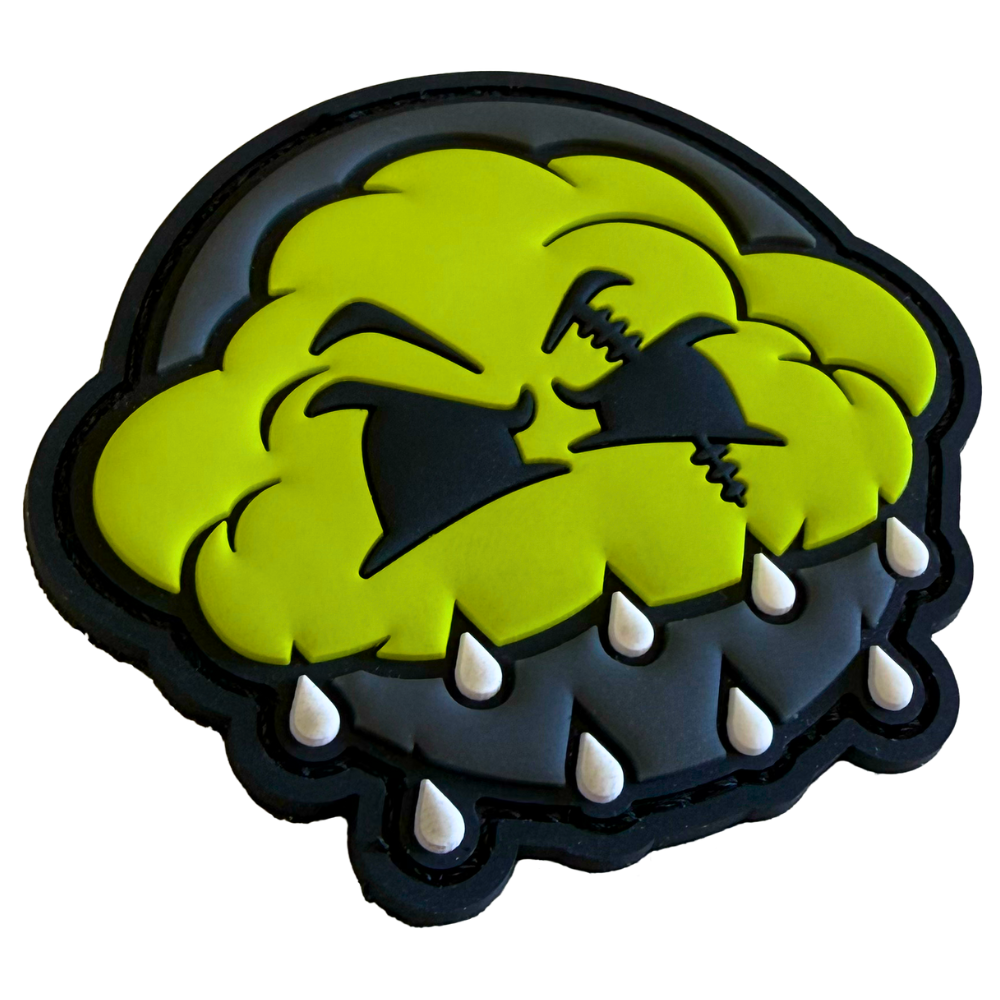 Acid Rain Glow in the Dark 'ANGRY CLOUD' Patch