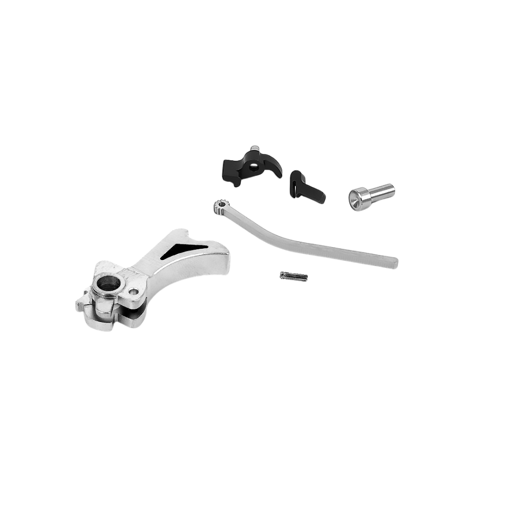 Airsoft Masterpiece CNC Steel Hammer & Sear Set for Marui Hi-CAPA - STI SPUR - Silver