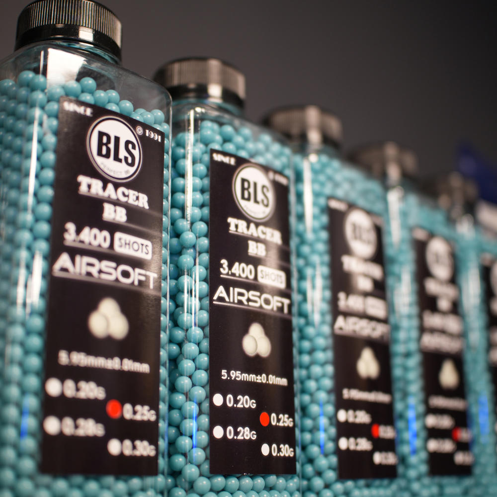 BLS 0.25g BLUE Tracer BBs