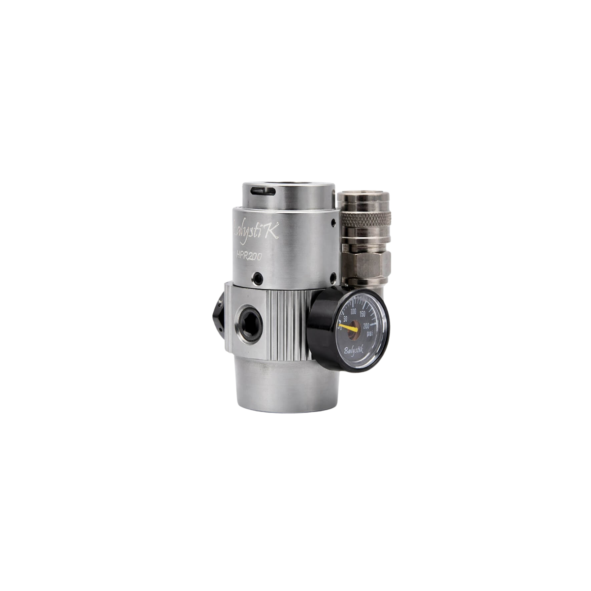 Balystik HPR200 HPA Regulator US - Titanium Silver