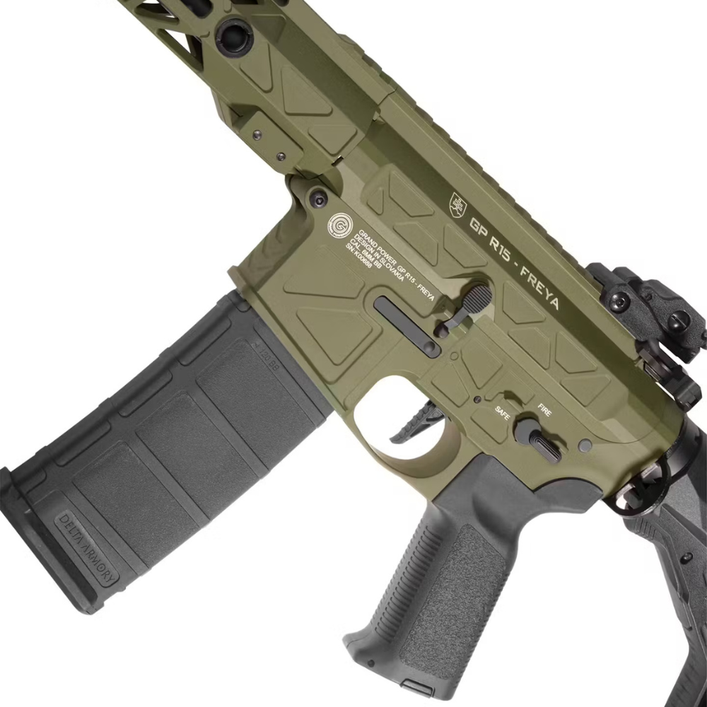 Delta Armory R15 FREYA™ Gen.2 10" M-LOK M4/AR-15 AEG - Olive Drab