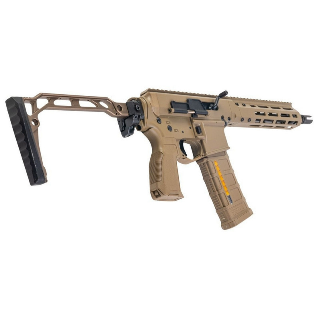 Double Eagle DWS-180 10.5 gas blowback rifle Tan