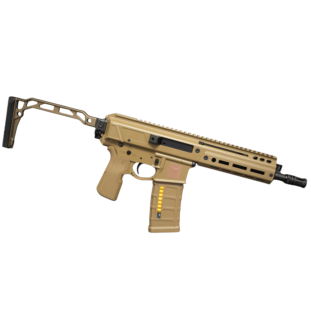 Double Eagle G108B LUPUS 8.5 M-LOK GBBR - FDE