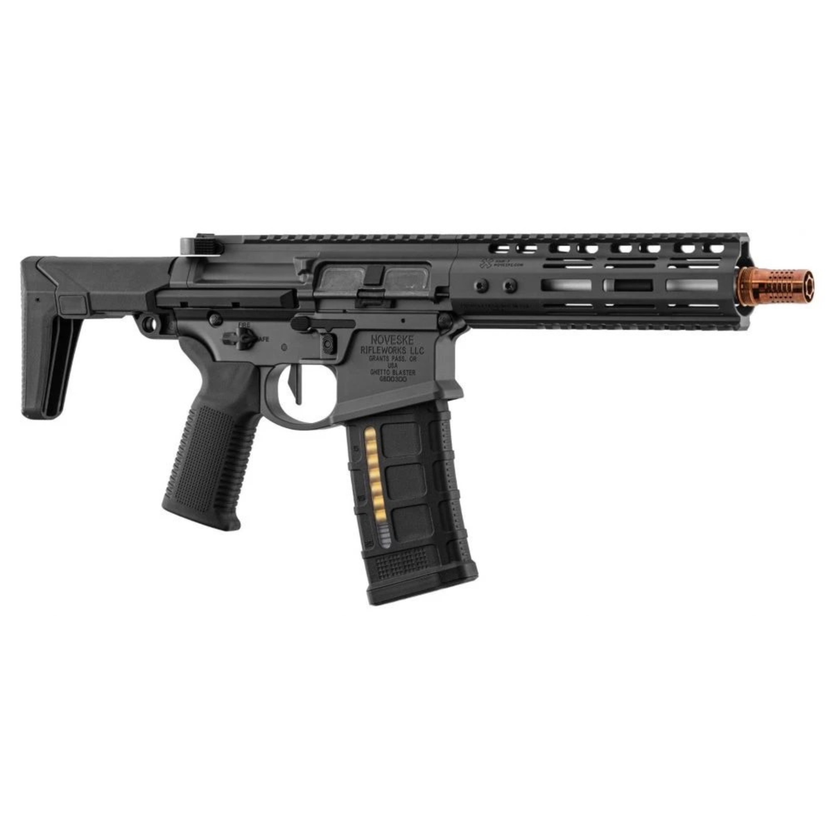 Double Eagle X EMG Noveske Ghetto Blaster 7" MWS - Urban Grey