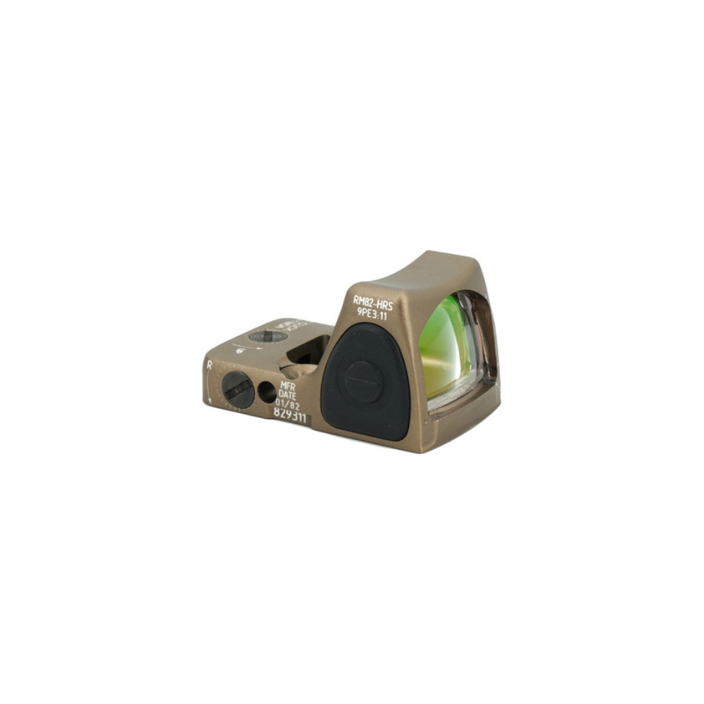 Tan Holy Warrior RMR reflex sight side profile